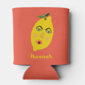 Fantastische Lemon BIEDT IT AAN Blikjeskoeler (Achterkant)