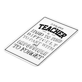 Fantastische leraar Dank je waardebepaling Gift vo Magneet