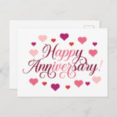 Fantastische liefde: gelukkig Jubileum Briefkaart (Voorkant / Achterkant)