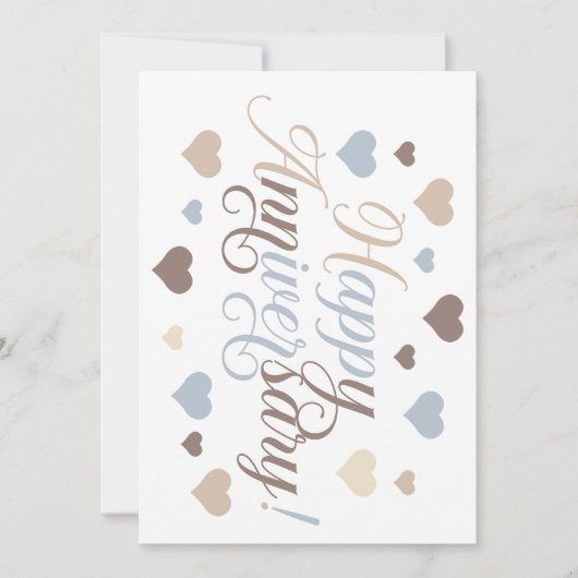 Fantastische liefde: gelukkig Jubileum Kaart (Voorkant)