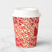 Fantastische liefde van de Valentijnse Vrienden Papieren Bekers (Rechts)