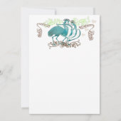 Fantastische  liefdesweddenschappen kaart (Achterkant)