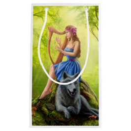 Fantastische meisjesfee en vriendenwolf. Speelt ee Klein Cadeauzakje