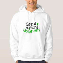 fantastische mensen gaan groen hoodie