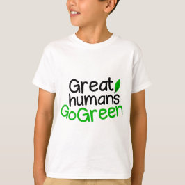 fantastische mensen gaan groen t-shirt