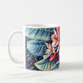 Fantastische mok van Hawaiian plumeria (Links)