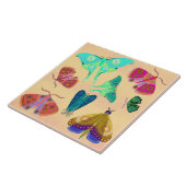 Fantastische motten keramische keuken Tegel Tegeltje (Zijkant)