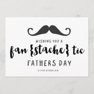 FANTASTISCHE MUSTACHE   FATHERS DAY CARD KAART