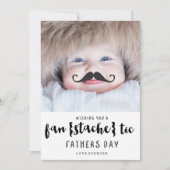 FANTASTISCHE MUSTACHE | FATHERS DAY CARD KAART (Voorkant)