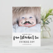 FANTASTISCHE MUSTACHE | FATHERS DAY CARD KAART (Staand voorkant)