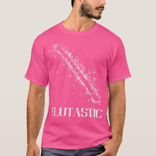 Fantastische muziekinstrument fluitspeler fluitist t-shirt