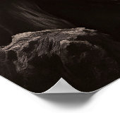 Fantastische Mythische Zeemeermin Zittend op Tree Poster (Hoek)