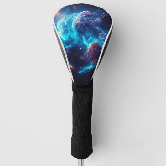 Fantastische Nebula Abstracte Ruimte 11 Golfheadcover (Voorkant)