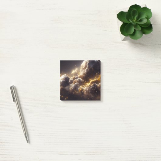 Fantastische Nebula Abstracte Ruimte 12 Post-it® Notes (Kantoor)