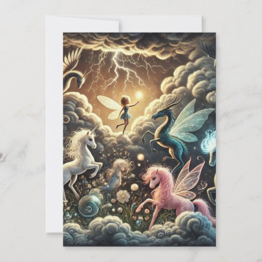 Fantastische nieuwjaarskaart feestdagenkaart (Voorkant)