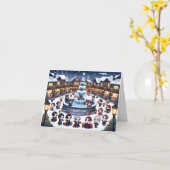 Fantastische Noel Kaart (Gele Bloem)