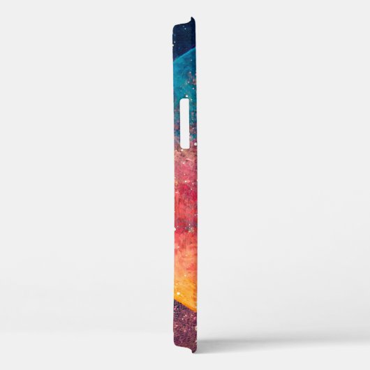 Fantastische olie schildert prachtige grote planee Case-Mate iPhone case (Achterkant / Rechts)