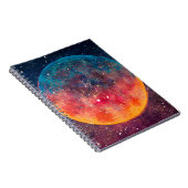 Fantastische olie schildert prachtige grote planee notitieboek (Rechterzijde)