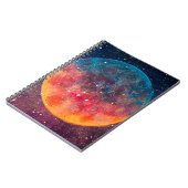 Fantastische olie schildert prachtige grote planee notitieboek (Linkerzijde)