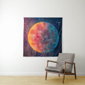 Fantastische olie schildert prachtige grote planee wandkleed (In Situ (horizontaal))