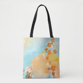 Fantastische Oranje papaver uit Californische veld Tote Bag