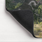 Fantastische paarden: Black Magic Muismat (Hoek)