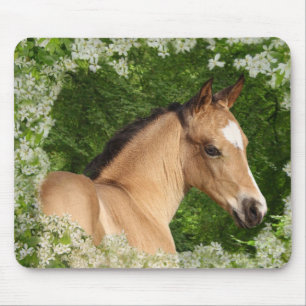 Fantastische paarden: Bloemen Muismat