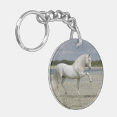 Fantastische paarden: Heer van het meer Sleutelhanger (Voorkant Links)
