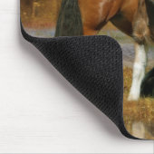 Fantastische paarden: Mare & Foal Muismat (Hoek)