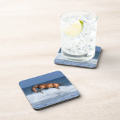 Fantastische paarden: Selle Francais & Zee Onderzetter (Rechterzijde)