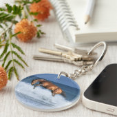 Fantastische paarden: Selle Francais & Zee Sleutelhanger (Voorkant Rechts)