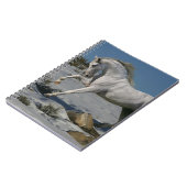 Fantastische paarden: Snow King Notitieboek (Linkerzijde)