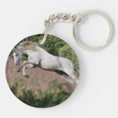 Fantastische paarden: Spring Gallop Sleutelhanger (Achterkant)