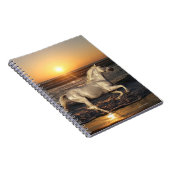 Fantastische paarden: Sunset Notitieboek (Rechterzijde)