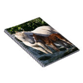 Fantastische paarden: Waterval Notitieboek (Rechterzijde)