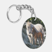 Fantastische paarden: Waterval Sleutelhanger (Voorkant Links)