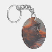 Fantastische paarden: Wolken Sleutelhanger (Voorkant Links)