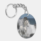Fantastische paarden: Zuidelijke Zeeen Sleutelhanger (Voorkant Links)