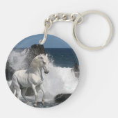 Fantastische paarden: Zuidelijke Zeeen Sleutelhanger (Achterkant)