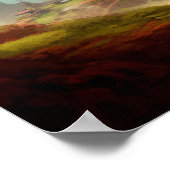 Fantastische paddenstoelwereld poster (Hoek)