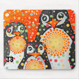 Fantastische pinguïns muismat