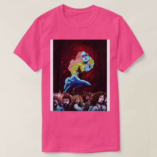 FANTASTISCHE PLANEET Ohms van de Wereld T-shirt (Design voorkant)