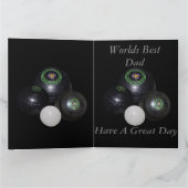 Fantastische poppen, Happy Birthday papa Big Kaart (Binnen)