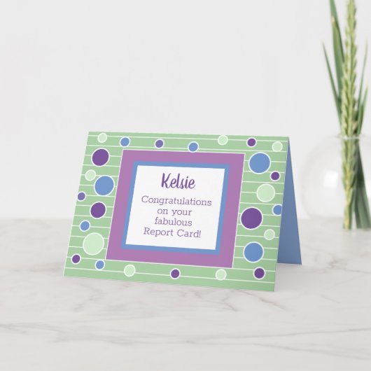 Fantastische rapportkaartjes! kaart (Voorkant)