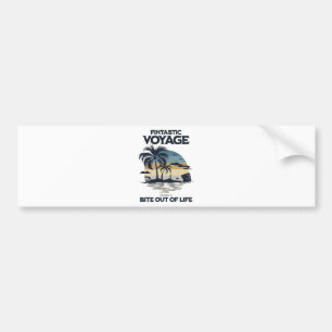 Fantastische Reis: Een Beetje uit het Leven Nemen Bumpersticker