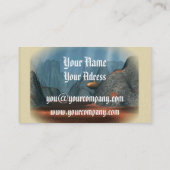 Fantastische reizen visitekaartje (Achterkant)