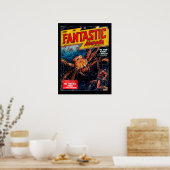 Fantastische romans - 1948.114_Pulp Art Poster (Keuken)