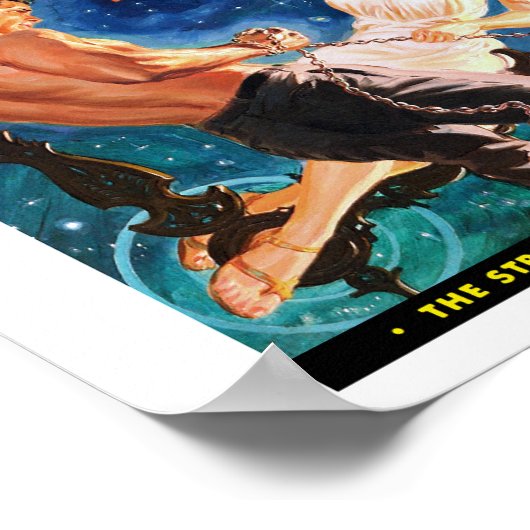 Fantastische romans (Mar, 1950) Poster (Hoek)