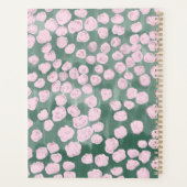 Fantastische Roze Bloemige Planner (Achterkant)
