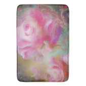 Fantastische Rozen gekleurd in roze botanisch Badmat (Voorkant Verticaal)